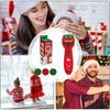 Flashlight Projector for Kids Christmas Baby Sleeping Story Book Torch Lamp Toy Early Education Toy Holiday Gift Light Up Toy