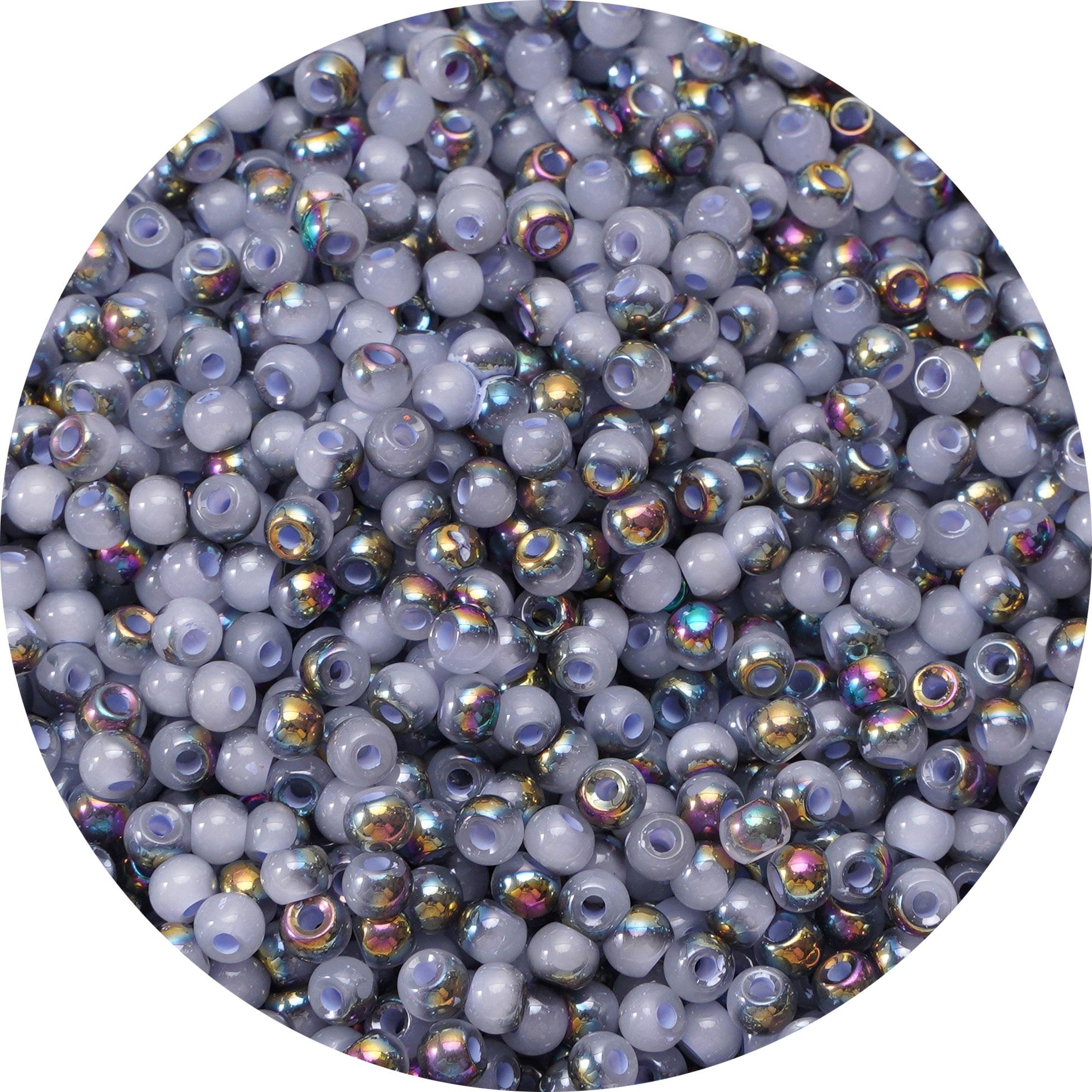 

7200 шт. Высококачественные стеклянные бусины-бисер Золотисто-белые нефритовые бусины для изготовления браслетов, ожерелий, ювелирных изделий своими руками светло-синий