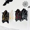 Acrylic Halloween Crab Clip Gothic Shark Clip Funny Bat Hair Claw  Party