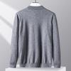 Futing Men's 100% Merino Wool Round Neck Knit Sweater