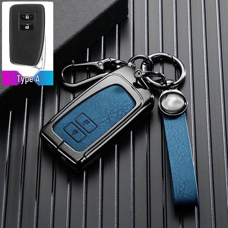 Metal Car Key Case for Toyota ES200, LX570, IS, ES, GX, RX, NX2000 (13th Gen)