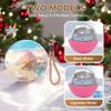 2.7In Screen Memory Sphere Lamp Crystal Ball Video Player Creative Display Sphere Lamp Electronic 3D Memory Orb Gift for Friends
