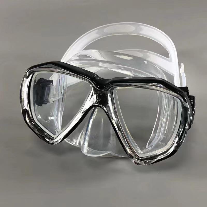 Youth Diving Mask with HD Light Transmitting Liquid Silicone Goggles