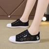 Trendy Vulcanized Shoes 2024 New Mesh Breathable Flat Sole Simple Comfortable Casual Women's Platform Sneakers Zapatos Mujer