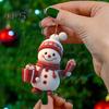 1 par julenisseanheng Akryl Fargerik hengende julepynt Klassisk julenisse Festlig juledekor Gaver til venner Familie