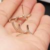 Women Simple Sweet Style Earrings Small Exquisite Cute Antler Earrings