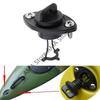 X7JF Marine Drain Plug Stern Wire Plug Bilge Sewage Outlet Kayak Boat Drain ValvePart