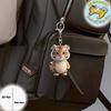 2D Cute Little Tiger Keychain Cartoon Animal Flat Pendant Acrylic Ornament Charms for Bag Hanging Decoration Party Festive Gift