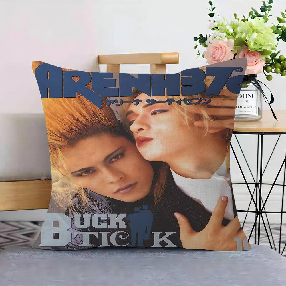 Classic B-Buck T-Tick Decorative Room Aesthetics Pillow Case Home Decor Bedroom Sofa Bed Couch Pillow Cover 45x45
