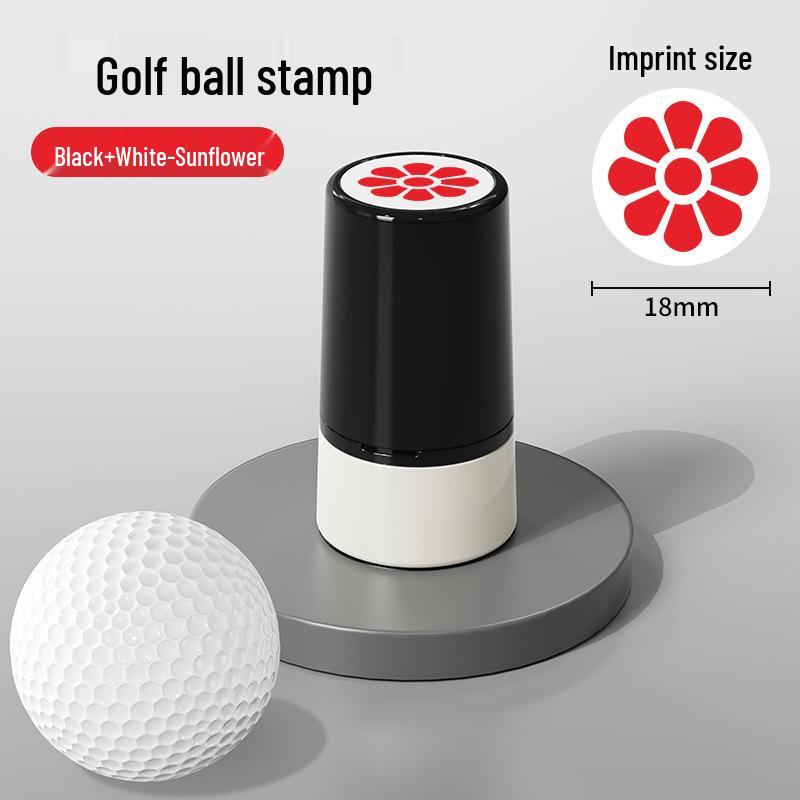 Quick-Dry Waterproof Golf Ball Marker Stamp - Various Patterns and Styles