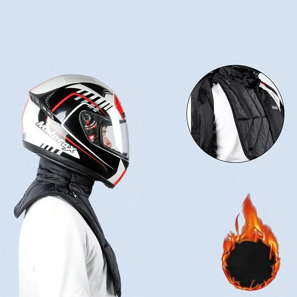 Windproof Winter Motorcycle Neck Warmer Adjustable Neck Protector Chest Protector Outdoor Cycling