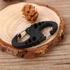 Outdoor EDC Plastic-Steel S-Hook Carabiner Hollow Design Quick-Release Keyring S-Hook Carabiner Double-Hook Keyring