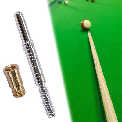 Billiard Pool Cue Joint Pin Insert Steel Repair Accessories Stainless Steel Billiards Pool Cue Shaft Joint Pin Screws