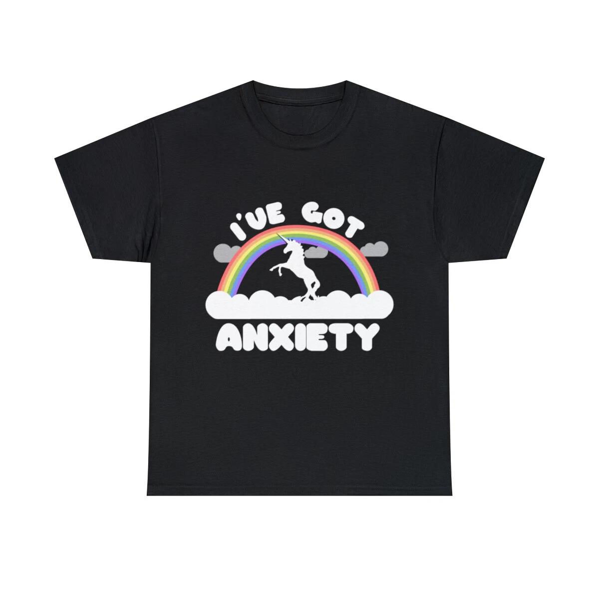 I ve Got Anxiety Graphic Tee Shirt, S-5XL S