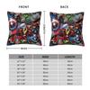 Custom Disney Iron Man Marvel Film Pillow Case 45x45cm Living Room Decoration Luxury Chair Cushion Square Pillowcase