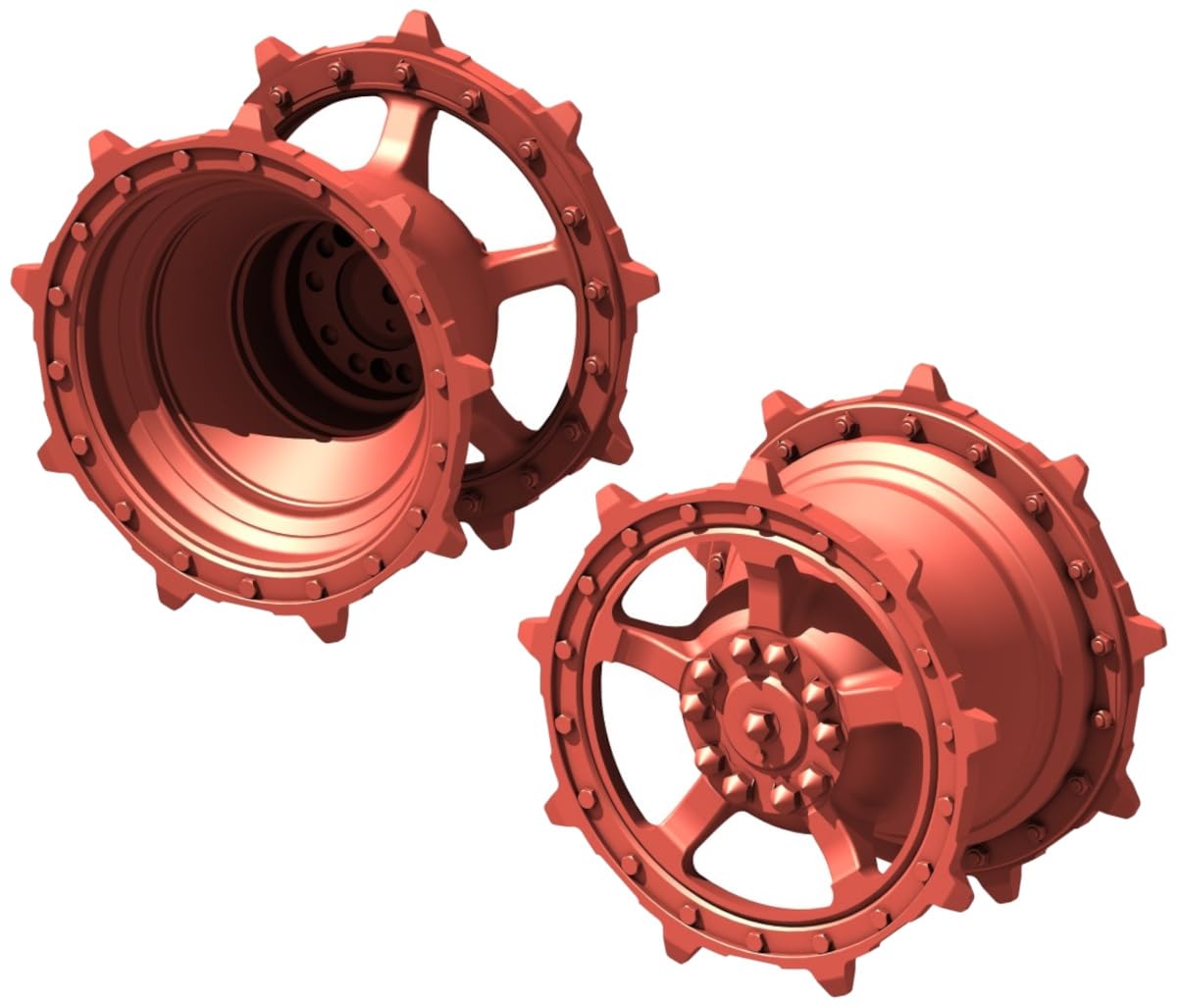 

Locom Model 1/35 WWII German King Tiger Heavy Tank, Sprocket Ver. 5, Plastic Model Kit Parts RP35105 (Tank)