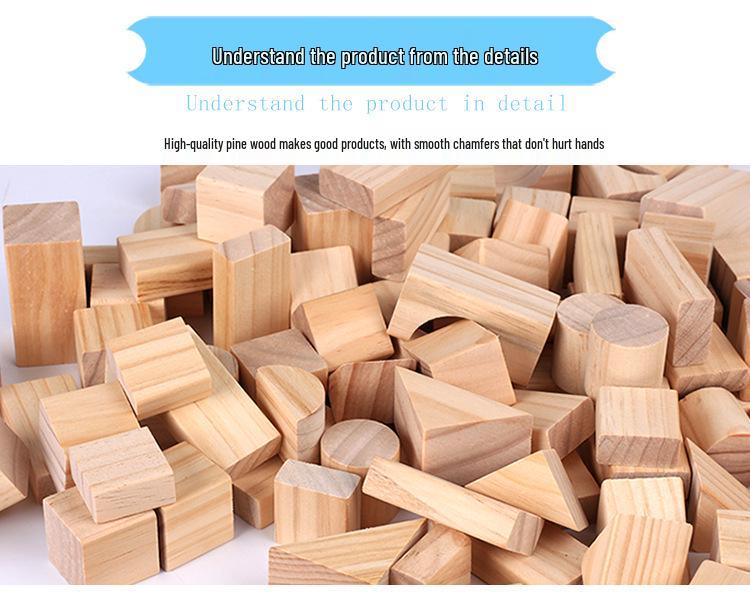 Montessori Educational Construction Toys: Children's Building Blocks Set for Kindergarten & Early Education
