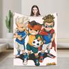 Coperta Anime Axel Blaze Inazuma Eleven Morbida Tendenza Street Peluche Coperta Plaid Per Ragazzo Ragazza Camera da Letto Flanella Copriletto Copri Letto