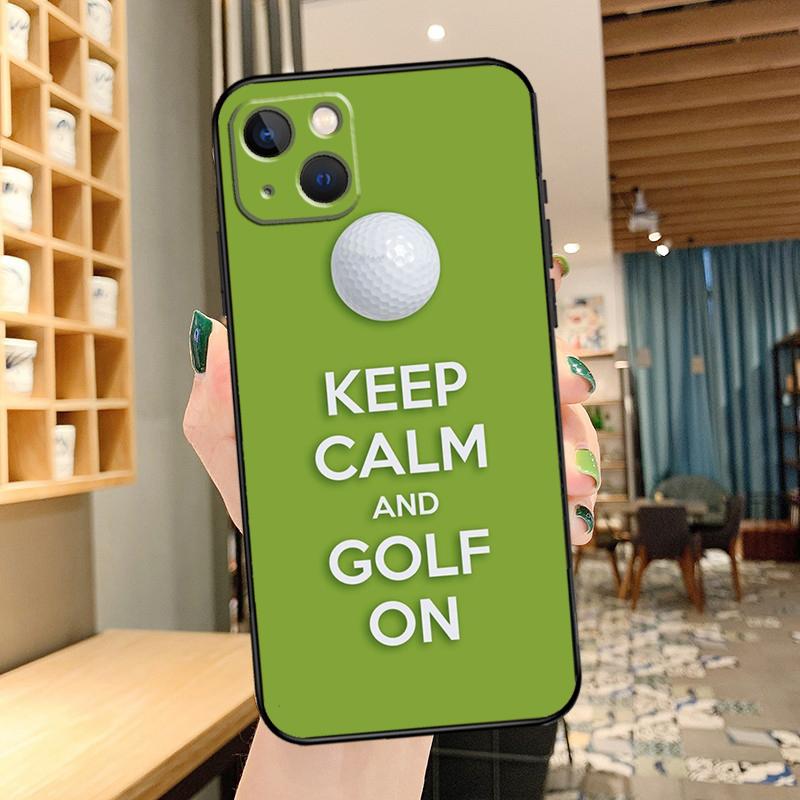 

Sport Golf Ball Phone Case For iPhone 16 17 Pro Max 14 13 12 11 15 Pro Max mini 15 16 Plus 16e 17 Air Cover iPhone 13 Pro