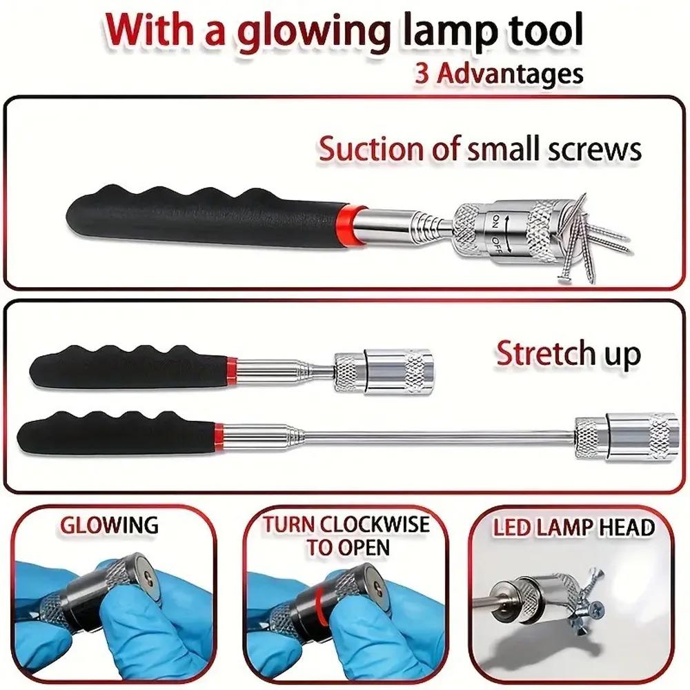 11PC Precision Hook & Scraper Set - Mini Puller Tool for Hose/Gasket Removal with Anti-Slip Handle Auto/DIY Repair