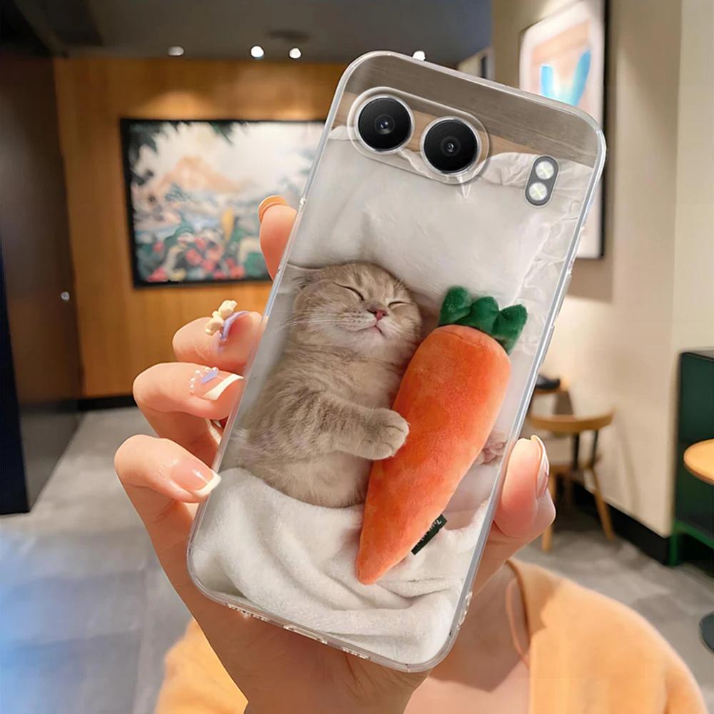 For OnePlus Nord 4 5G Case Flower Soft Silicone Camera Lens Protection Back Cover For OnePlus Nord 4 Nord4 5G Coque Phone Cases