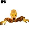 Halloween Glowing Skeleton Ground Plug Hands Set Creepy Ghost Horror Ornament Warm Light Decoration for Yard Street Party Props
