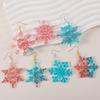 Delicate Snowflake Epoxy Resin Molds Sturdy Silicone for DIY Christmas Ornaments Jewelry Pendants and Keychains