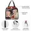 B-Bettys Boops Insulated Lunch Bag Food Container Portable Cooler Thermal Lunch Boxes For School Office