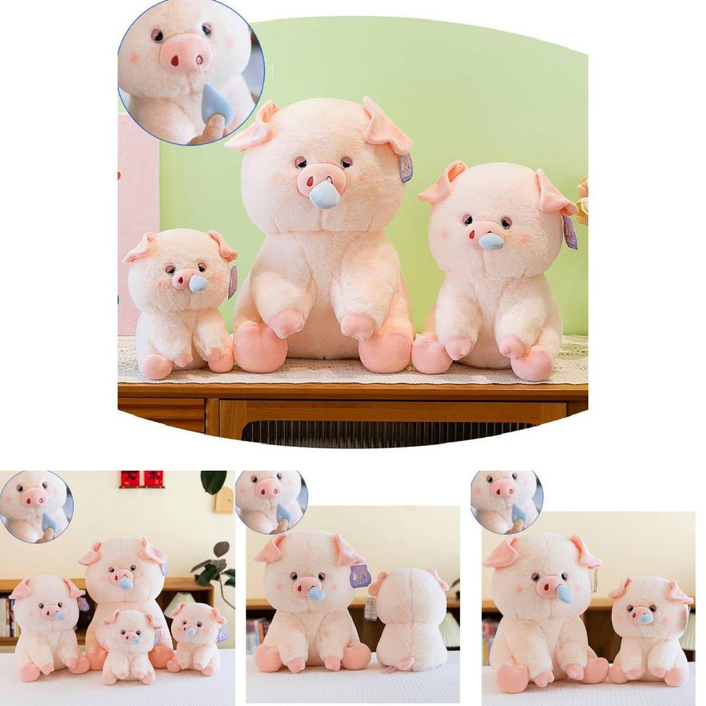 Adorable Pink Pig Plush Toy For Girls Soft Stuffed Animal For Cozy Sleep Companion