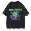 Men's T-shirts Summer Vintage Horror Skull Top Hip Hop Rock Streetwear Sleeve Tee T Shirt Male Clothes