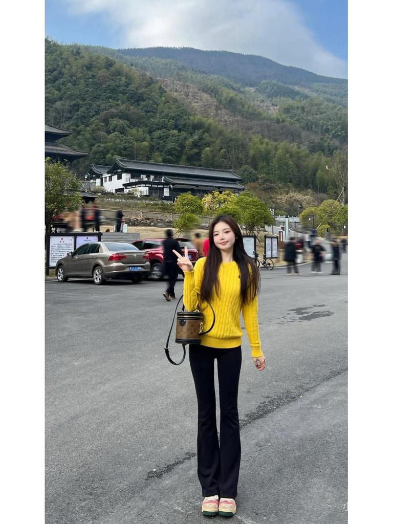 Women's High-Waisted Slimming Micro Flare Pants: Leg-Lengthening Spring/Summer Black Style