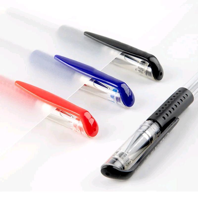 6/12 sztuk biurowy długopis żelowy szkolne pióro gładkie pisanie Test Roller znak długopis żelowy moda szkolne materiały biurowe praktyczne piśmienne pióro do podpisywania