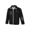 Sherpa Bonded Jas Met Geborduurd Logo En Ritssluiting Kraag Heren Buitenjas Zwart 534930-01