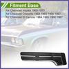 Accelerator Gas Pedal Pad With Trim For Chevy Truck Impala Chevelle El