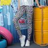 New Printed Women's Leggings Fashion Breathable Sports Fitness Casual Pants