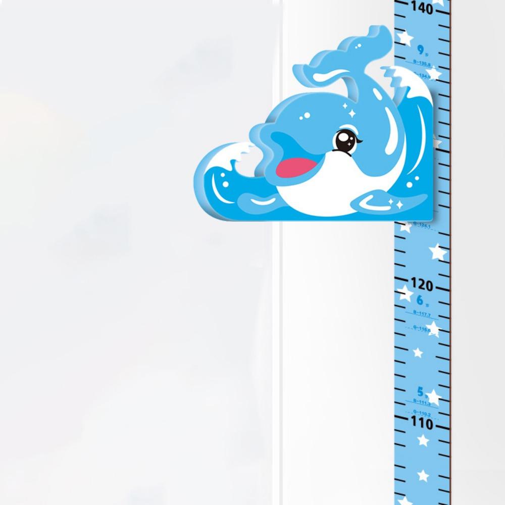 Removable Elephant Height Ruler Cute Wall Sticker Growth Chart  Bedroom