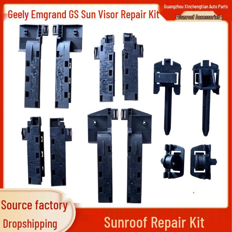 Emgrand GS Sunroof Sunshade Slider Repair Kit & Clips Sunshade Repair Kit