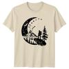Mountain Hiker Under Stars Camping TShirt Hiking Camping Adventure Nature