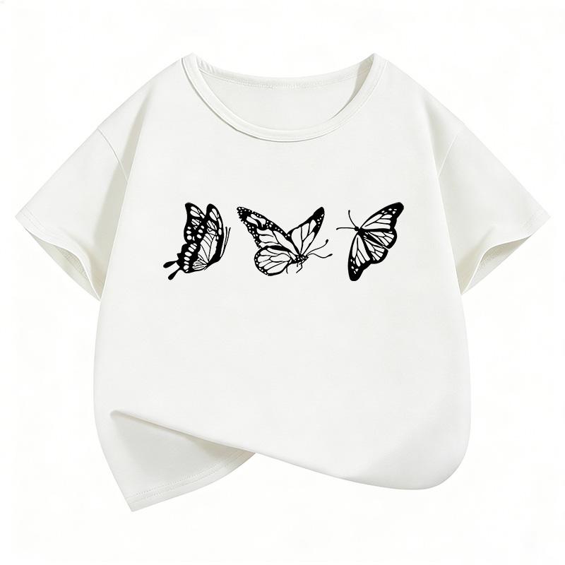 

T-shirt Boys Girls Summer Spring Casual Top Tee Shirt 100