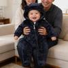 Unisex Baby Flannel Jumpsuit - Warm, Thickened Autumn/Winter Crawling Outfit for Newborns & Toddlers