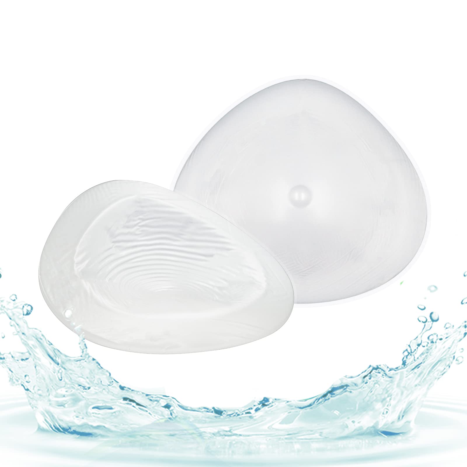 

Silicone Bust Pads for Bust Transparent Suitable for Hot Springs and Cleavage Breast 3D Concave Fake Realistic Soft Enhances Realistic Natural Body