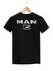T-shirt with Man Print