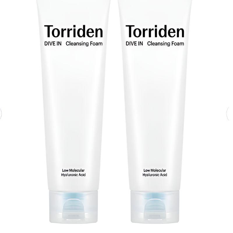 

Torriden Dive-In Low Molecular Hyaluronic Acid Cleansing Foam 150 ml + 150 ml