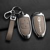 Goatskin Car Key Case Gac New Energy Trumpchi  Empow J11 J12 J13 J14 J15 J16 Gs8 Car Key Key Cover Zinc Alloy Leather Protec