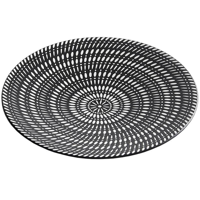 Nordic Luxury Bone China Dinner Plate