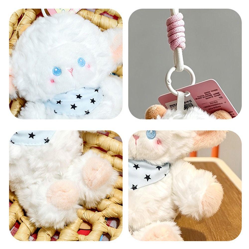 Soft Plush Sheep Toy Creative Lamb Stuffed Doll Plush Sheep Doll Hanging Decoration