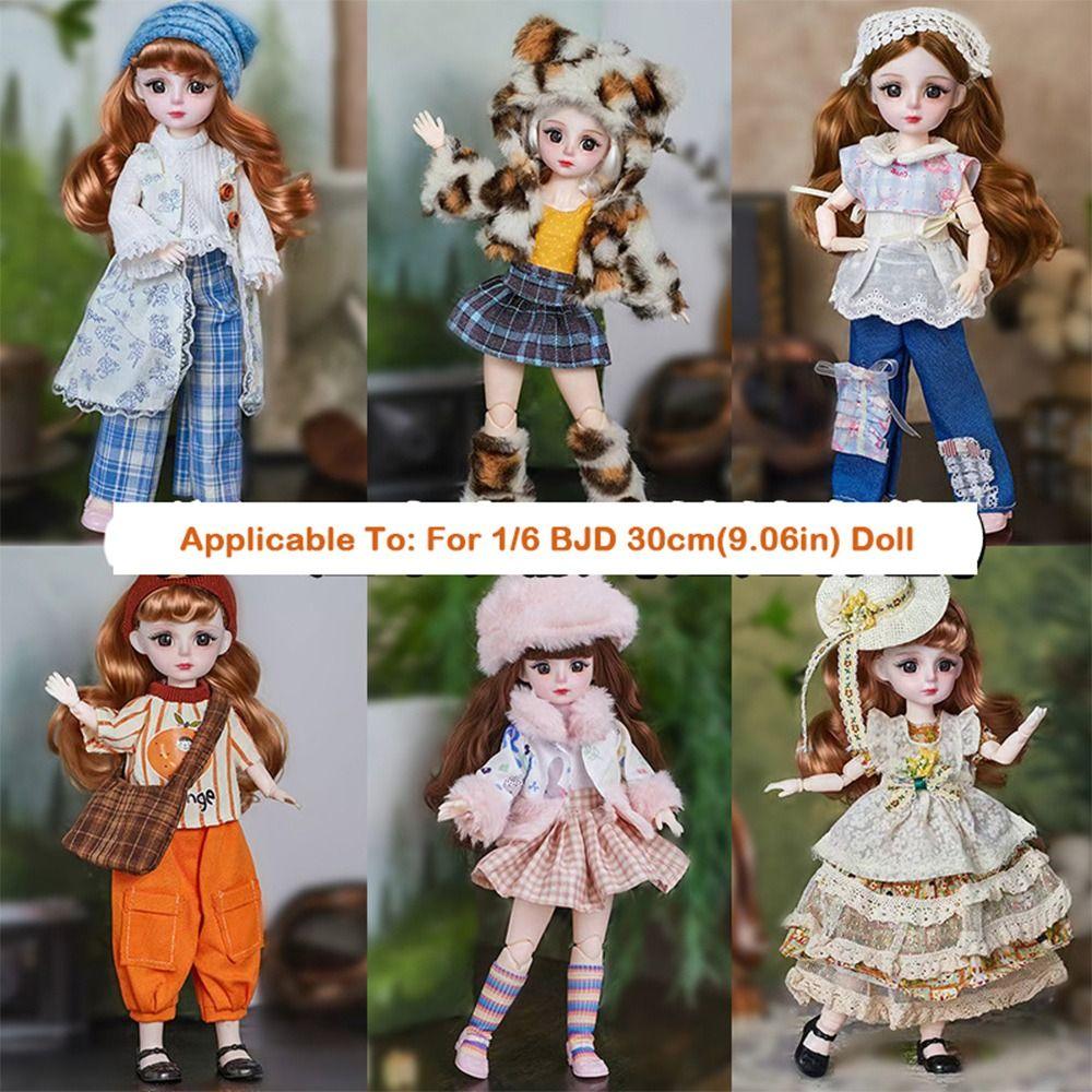 1/6 Scale Doll Lolita Skirt 30cm Size Sweater Coat Pretty Sweater Doll Outfit Set  Girls Toys