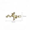 Créatif Grenouille Sautante Grenouille Laiton Porte-clés Pendentif, Bricolage Quincaillerie Accessoires Mignon Grenouille Pendentif
