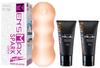 Max Feel Spark Penetrating Hot Lotion 2 Pieces Moisturizing Hole That Moisturizes with Just Water Repeatable Type Set of 2 Warming Hot Lotions Men's &