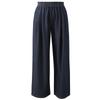 Sancai 2025 Summer Faux Denim Elastic Waist Straight-Leg Casual Pants